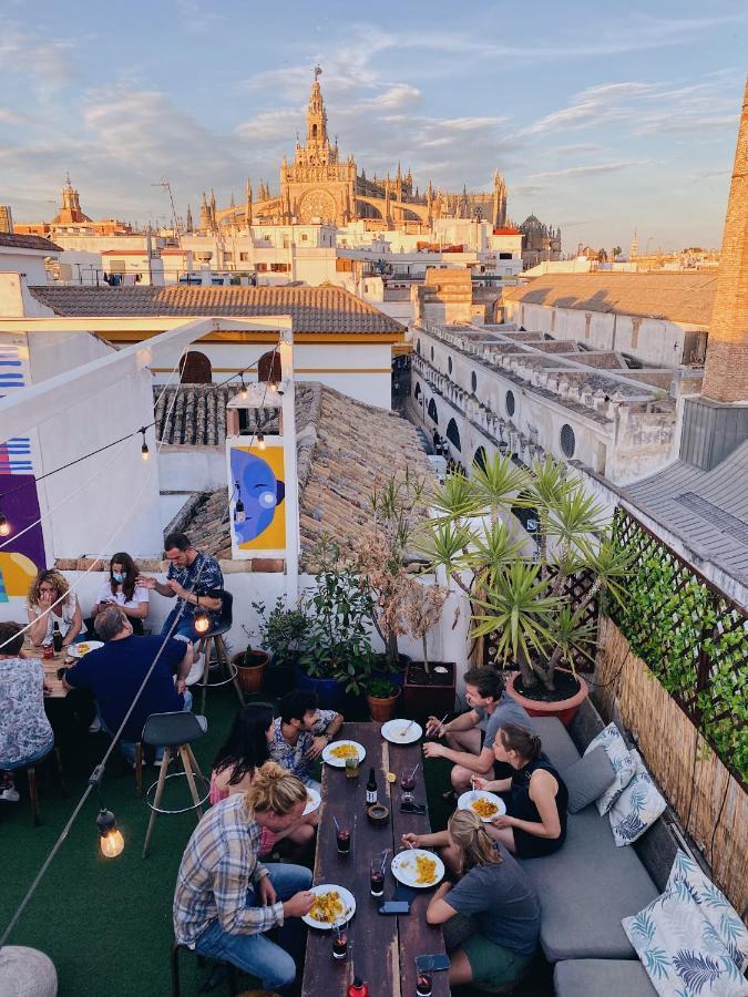 La Banda Rooftop Hostel Sevilla Exterior foto