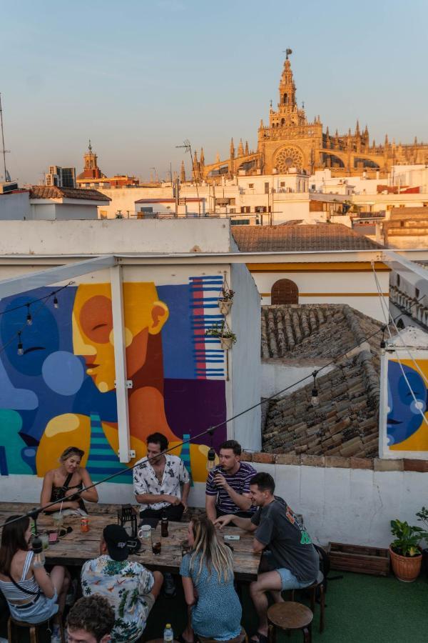 La Banda Rooftop Hostel Sevilla Exterior foto